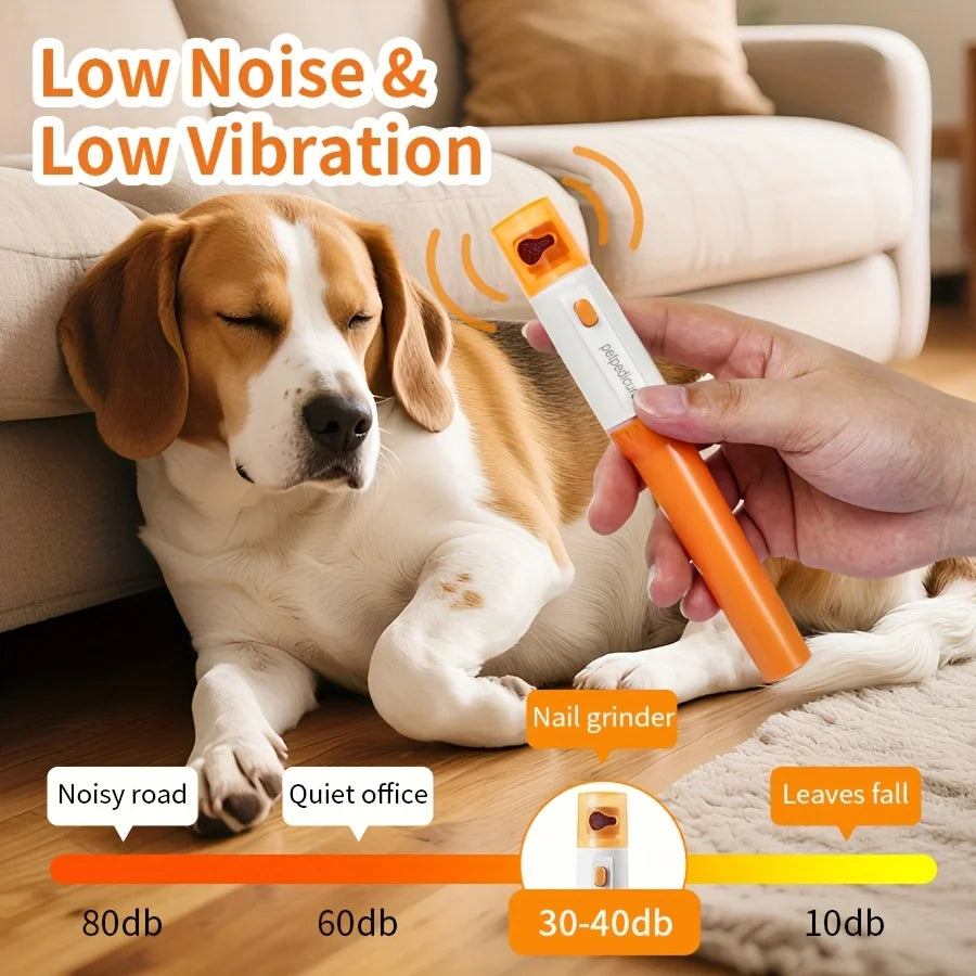 Electric Pet Nail Grinder Cat Claw Scissors Dog Nail Clippers Nail Trimmer Dog Supplies Pet Products