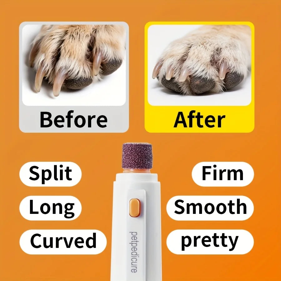 Electric Pet Nail Grinder Cat Claw Scissors Dog Nail Clippers Nail Trimmer Dog Supplies Pet Products
